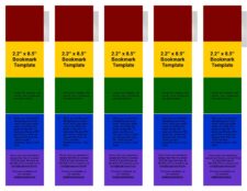 bookmark template