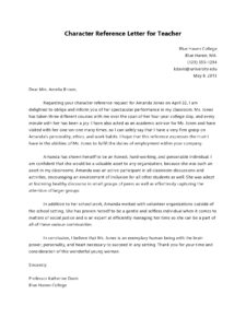 character reference letter