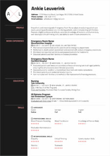 Printable Emergency Room Nurse - Emergency Room Nurse Resume Template 225x318