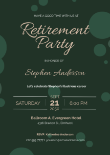 free farewell invitation template word