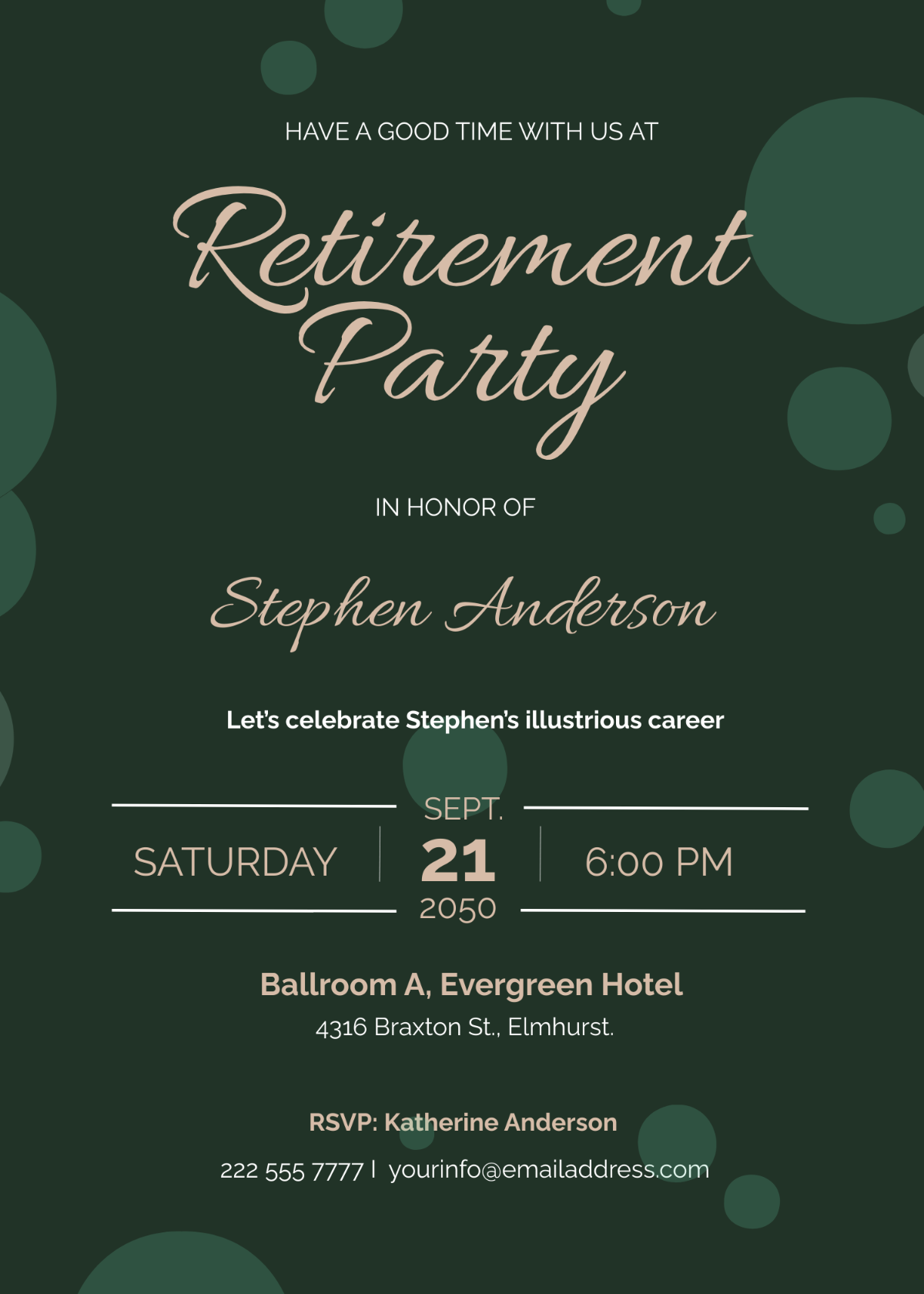 free farewell invitation template word