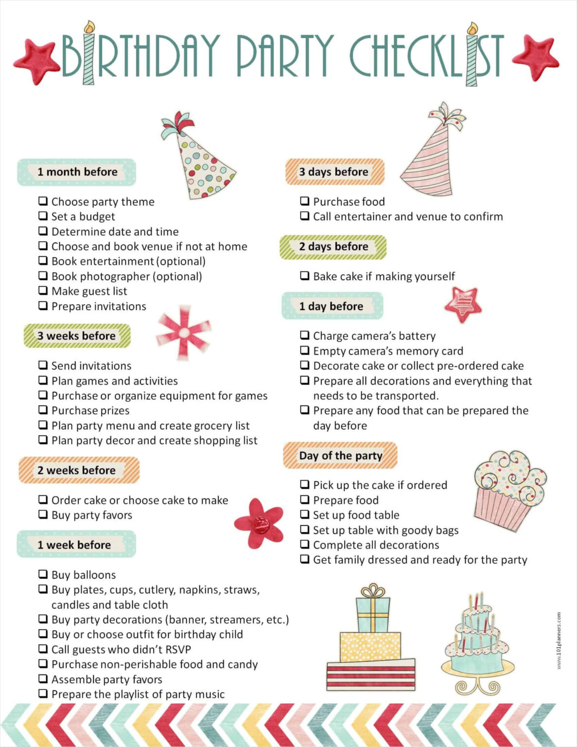 Free Printable Party Shopping Checklist Template free-printable-party-shopping-checklist-template