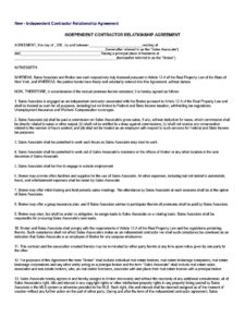 relationship contract
