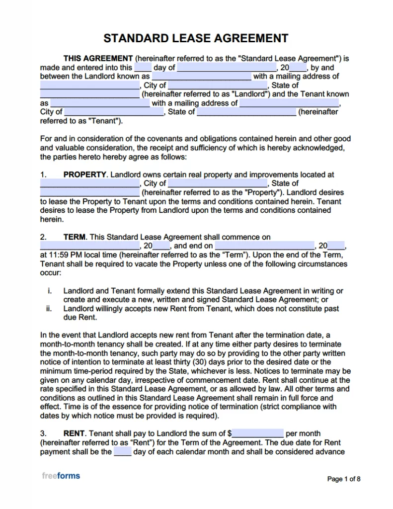 residential lease agreement pdf residential lease agreement pdf