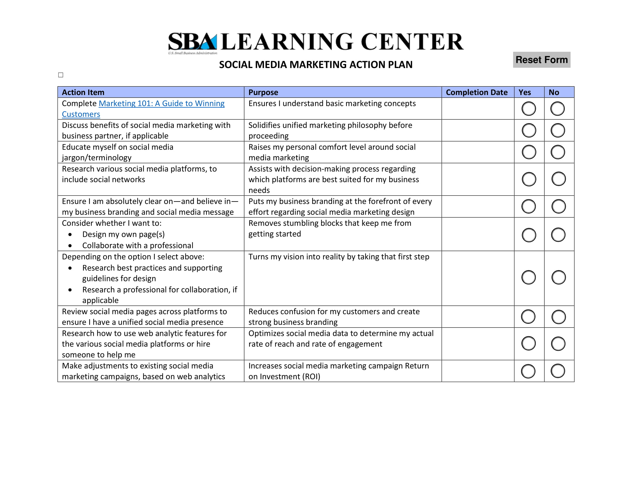 sample of marketing action plan template sample of marketing action plan template