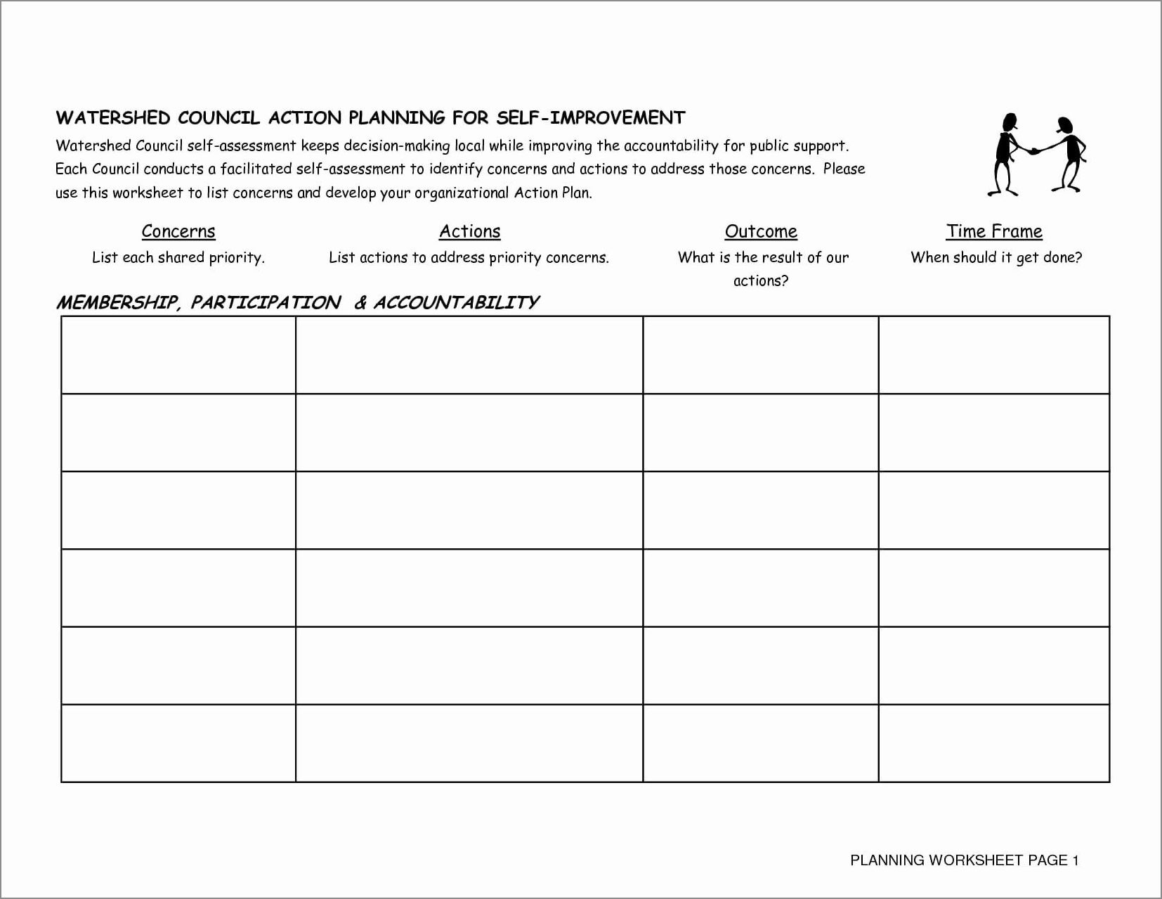 sample of recovery action plan template